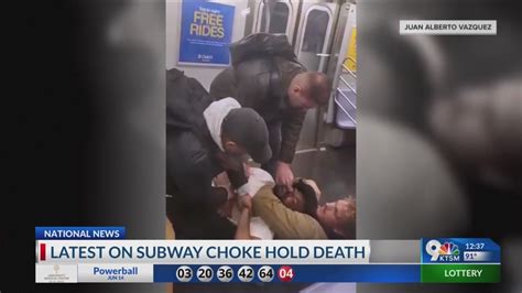 Grand jury indicts man in chokehold death of New York City subway rider